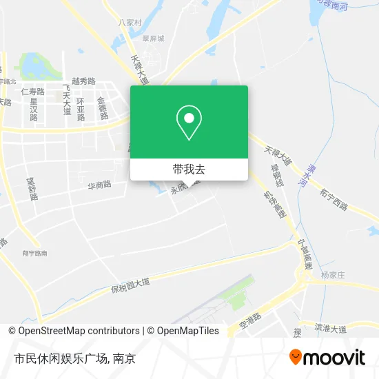 市民休闲娱乐广场地图