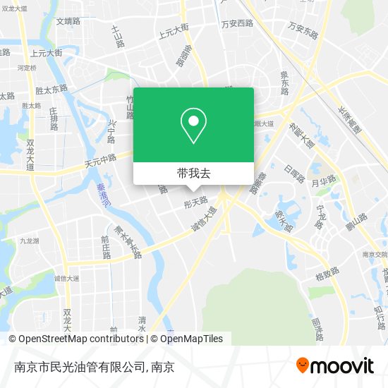 南京市民光油管有限公司地图