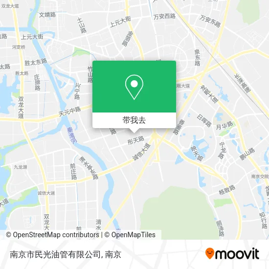 南京市民光油管有限公司地图