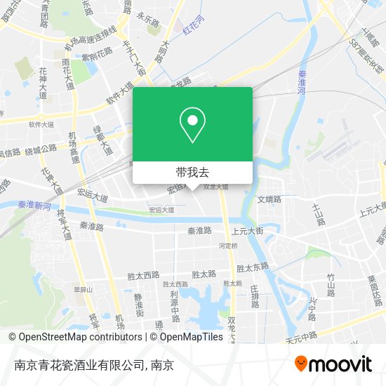南京青花瓷酒业有限公司地图
