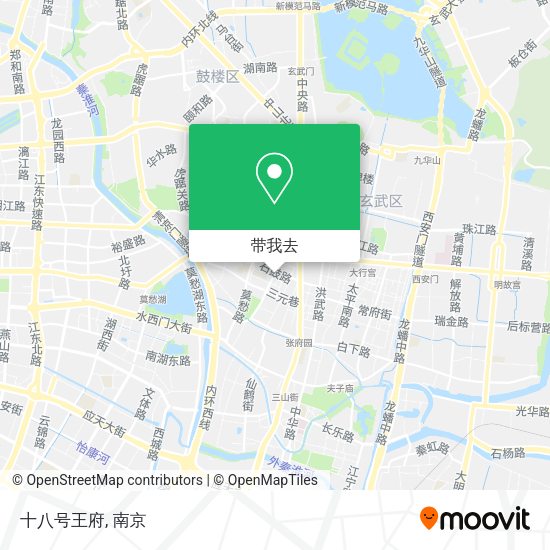 十八号王府地图