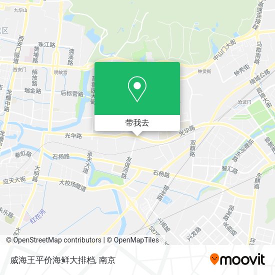 威海王平价海鲜大排档地图