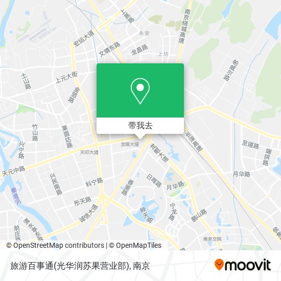 旅游百事通(光华润苏果营业部)地图