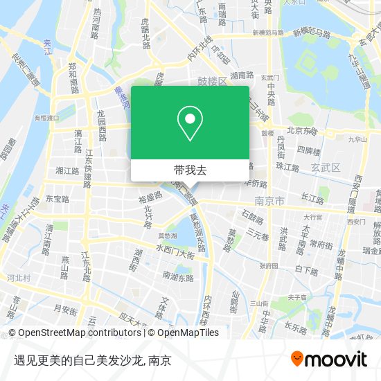 遇见更美的自己美发沙龙地图