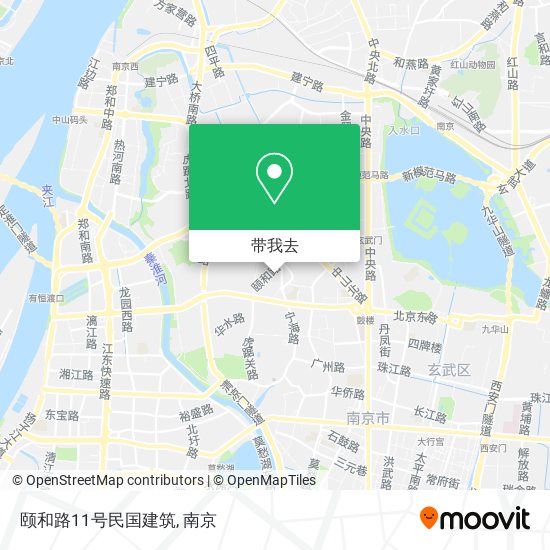 颐和路11号民国建筑地图