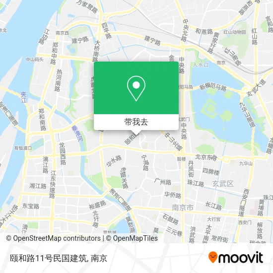 颐和路11号民国建筑地图