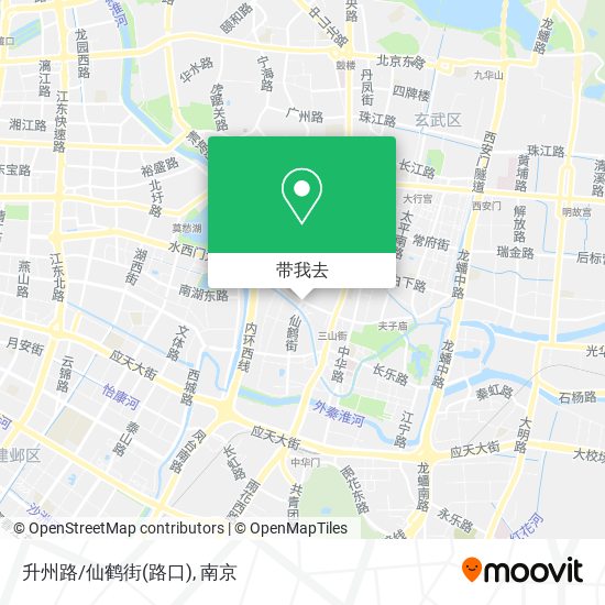 升州路/仙鹤街(路口)地图