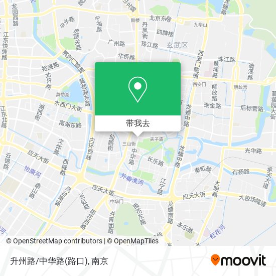 升州路/中华路(路口)地图