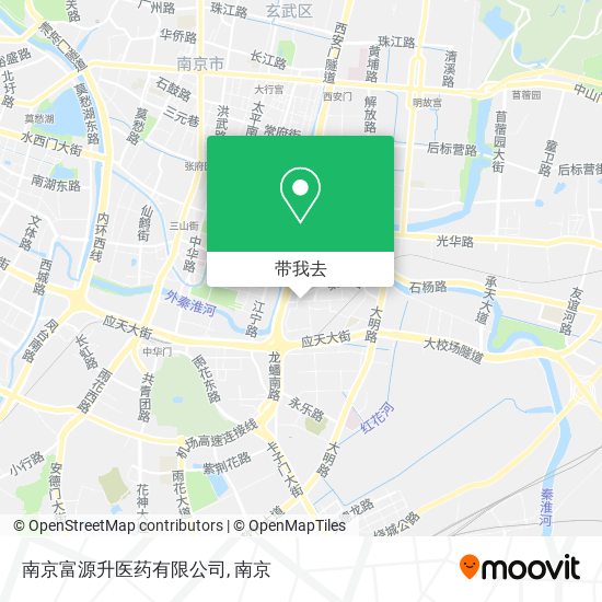 南京富源升医药有限公司地图