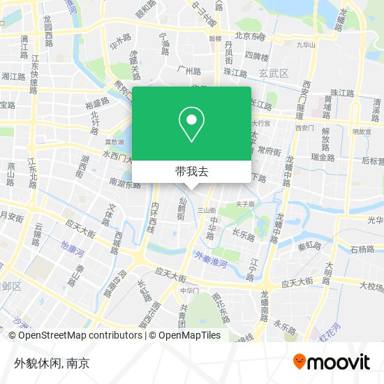 外貌休闲地图