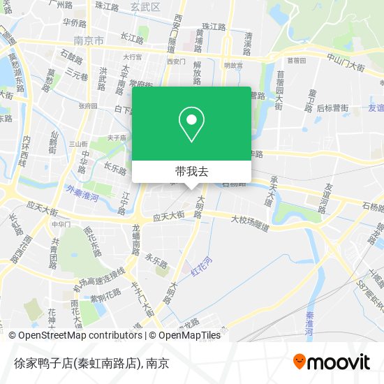 徐家鸭子店(秦虹南路店)地图