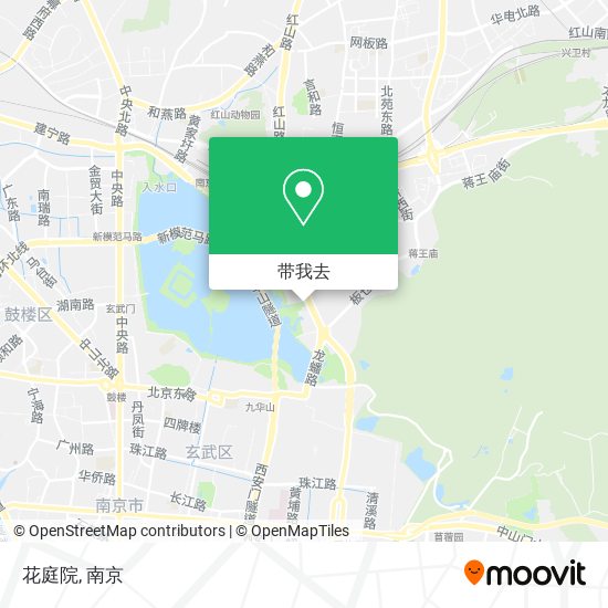 花庭院地图