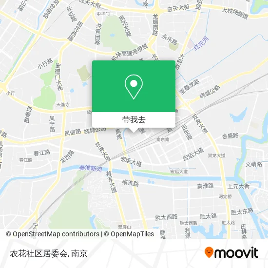 农花社区居委会地图