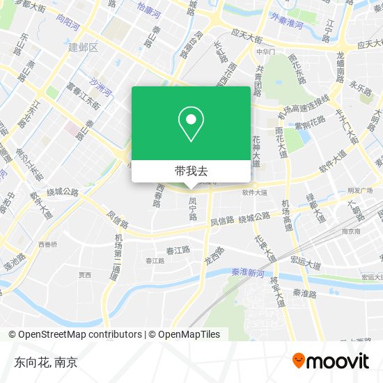 东向花地图