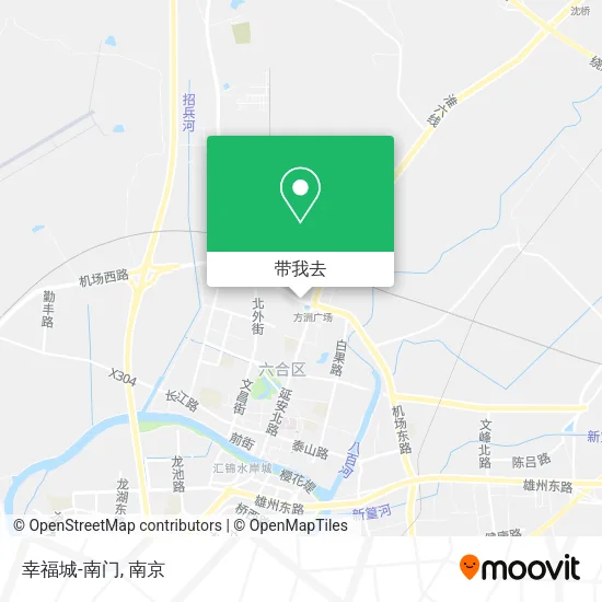 幸福城-南门地图
