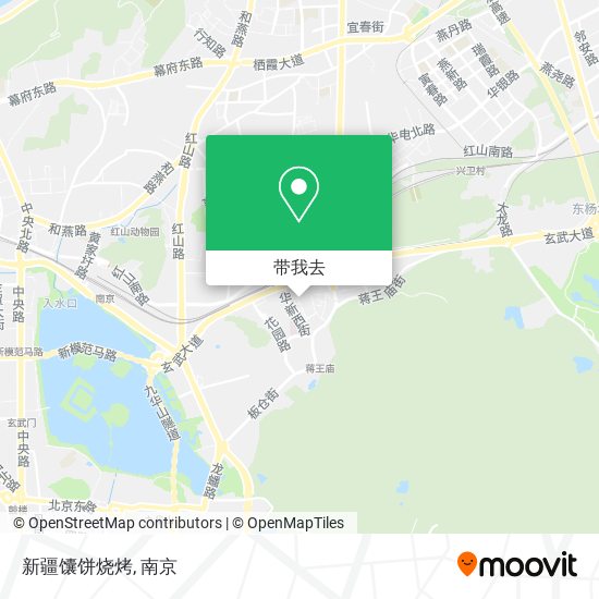 新疆馕饼烧烤地图