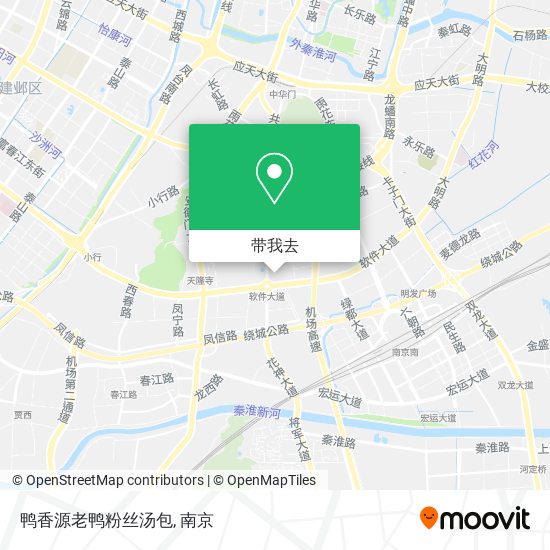 鸭香源老鸭粉丝汤包地图