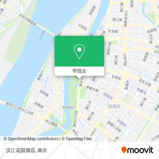 滨江花园酒店地图