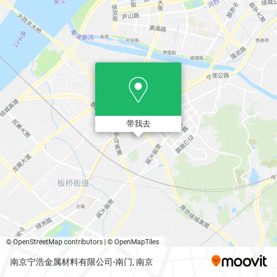 南京宁浩金属材料有限公司-南门地图