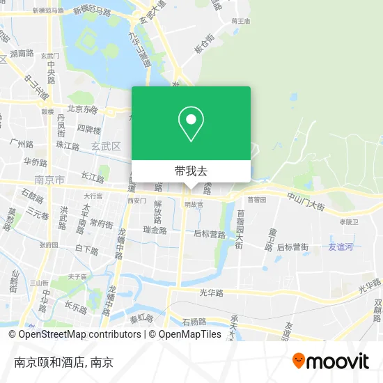 南京颐和酒店地图