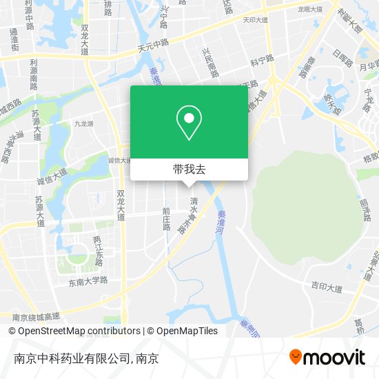 南京中科药业有限公司地图