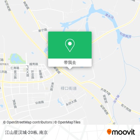 江山星汉城-20栋地图
