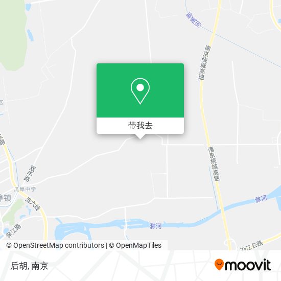 后胡地图