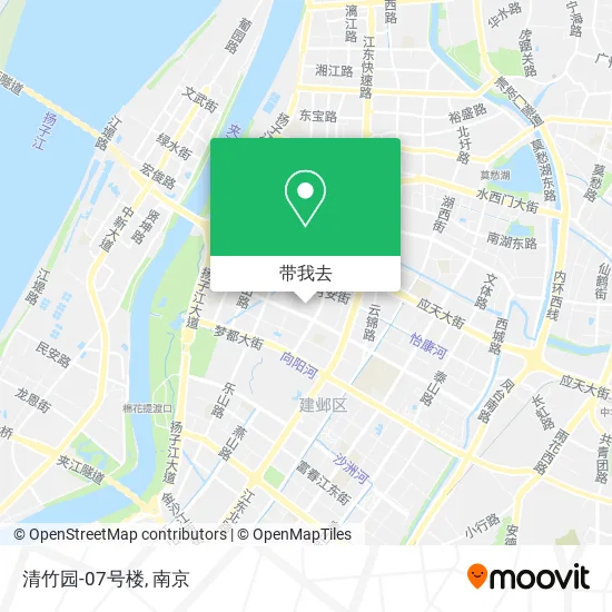 清竹园-07号楼地图