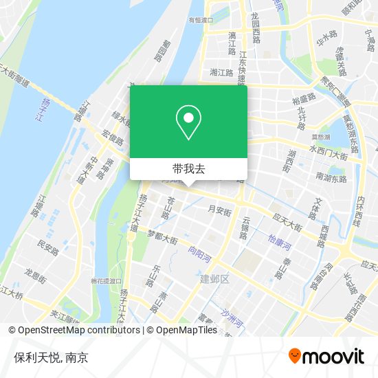 保利天悦地图