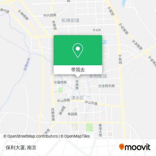 保利大厦地图