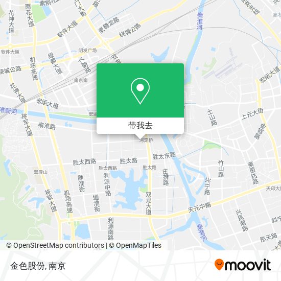 金色股份地图