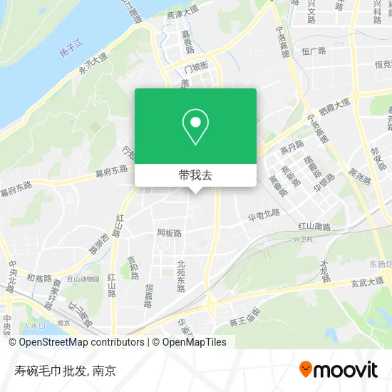 寿碗毛巾批发地图