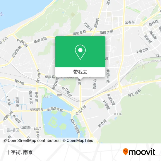 十字街地图
