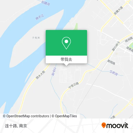 连十路地图