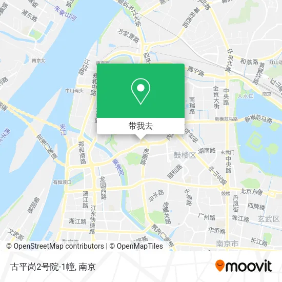 古平岗2号院-1幢地图