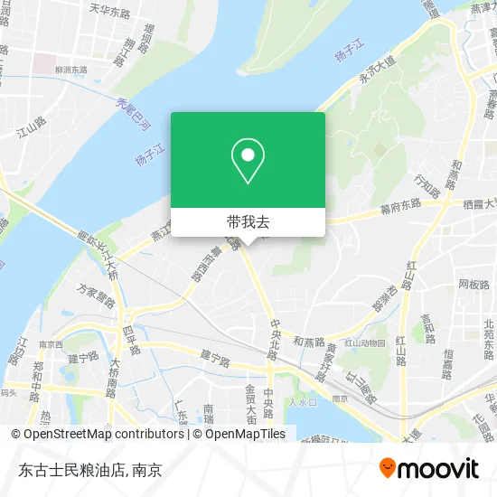 东古士民粮油店地图