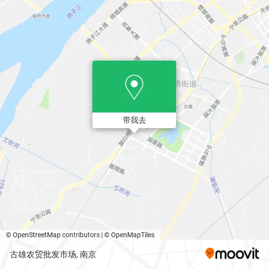 古雄农贸批发市场地图