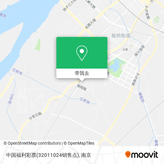中国福利彩票(32011024销售点)地图
