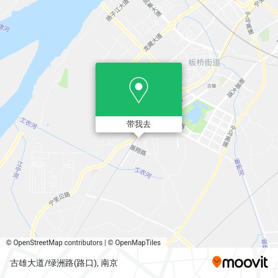 古雄大道/绿洲路(路口)地图