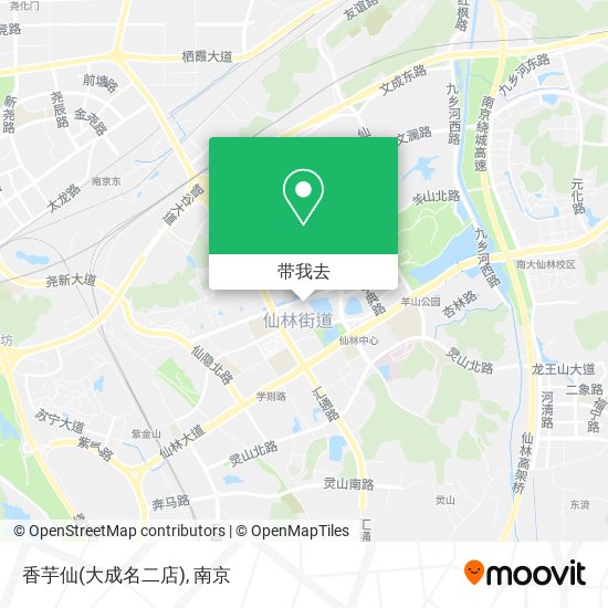 香芋仙(大成名二店)地图