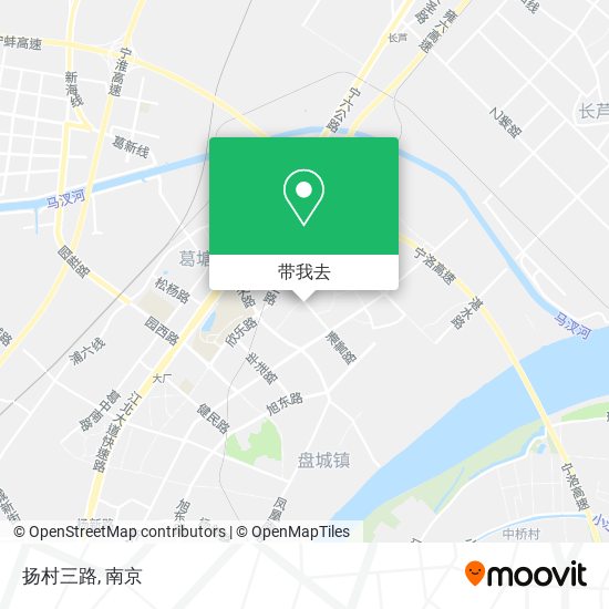 扬村三路地图