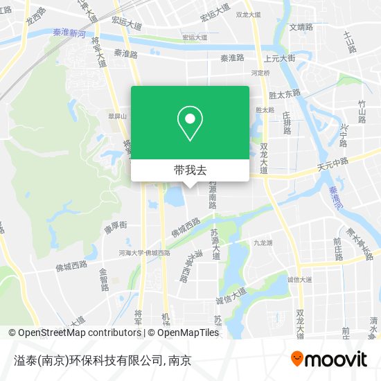 溢泰(南京)环保科技有限公司地图