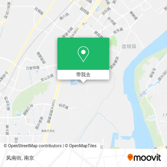 凤南街地图
