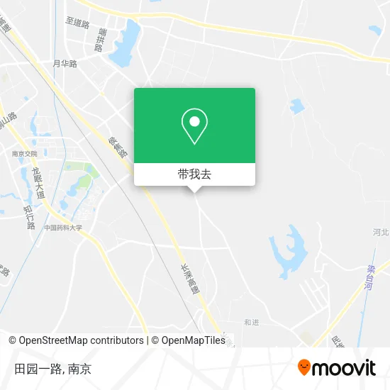 田园一路地图