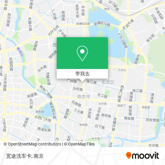 宽途洗车卡地图