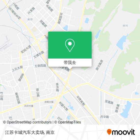 江苏卡城汽车大卖场地图