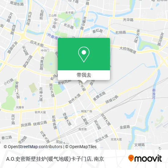 A.O.史密斯壁挂炉(暖气地暖)卡子门店地图
