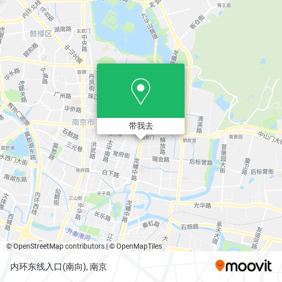 内环东线入口(南向)地图