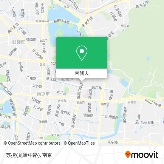 苏捷(龙蟠中路)地图
