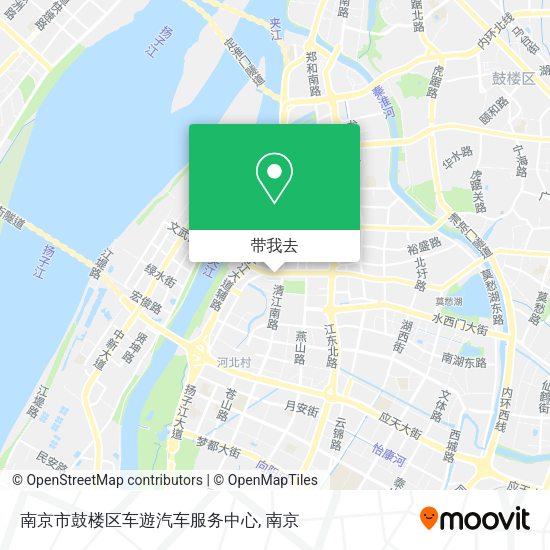 南京市鼓楼区车遊汽车服务中心地图